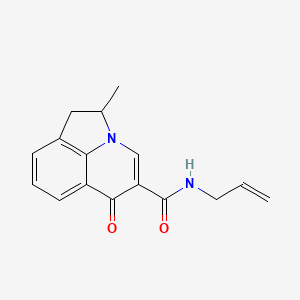 N-allyl-2-methyl-6-oxo-2,6-dihydro-1H-pyrrolo[3,2,1-ij]quinoline-5-carboxamide