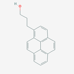 molecular formula C19H16O B7703554 1-(Pyren-1-ylmethyl)-1H-pyrrole-2,5-dione CAS No. 61098-94-0