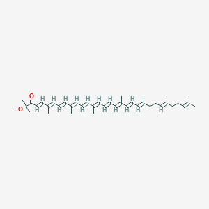 molecular formula C41H58O2 B077047 球形酮 CAS No. 13836-70-9