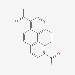 molecular formula C20H14O2 B7705531 1,6-Diacetylpyrene CAS No. 86471-04-7