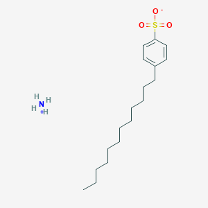 B077072 Benzenesulfonic acid, 4-dodecyl-, ammonium salt CAS No. 14356-33-3