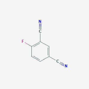 molecular formula C8H3FN2 B077080 4-氟异苯二腈 CAS No. 13519-90-9