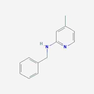 molecular formula C13H14N2 B077082 2-苄基氨基-4-甲基吡啶 CAS No. 13021-71-1