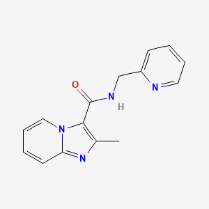 2-Methyl-N-(pyridin-2-ylmethyl)imidazo[1,2-a]pyridine-3-carboxamide