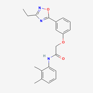 N-(2,3-dimethylphenyl)-2-[3-(3-ethyl-1,2,4-oxadiazol-5-yl)phenoxy]acetamide