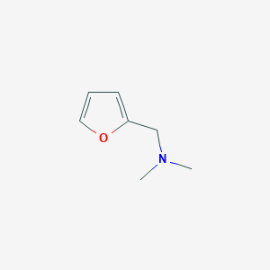 molecular formula C7H11NO B077085 N,N-二甲基-2-呋喃甲胺 CAS No. 14496-34-5