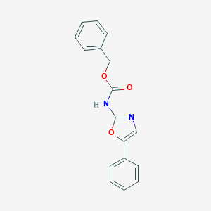 B077090 Benzyl (5-phenyloxazol-2-yl)carbamate CAS No. 13575-14-9
