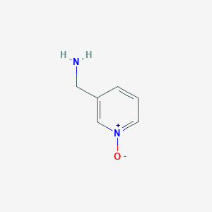 molecular formula C6H8N2O B077116 3-吡啶甲胺 1-氧化物 CAS No. 10694-10-7