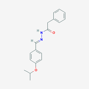 molecular formula C18H20N2O2 B7712317 N'-(1-methylpiperidin-4-ylidene)-2-phenylacetohydrazide 