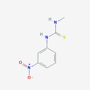molecular formula C8H9N3O2S B7712942 1-Methyl-3-(3-nitrophenyl)thiourea CAS No. 35525-05-4
