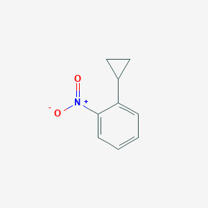 molecular formula C9H9NO2 B077132 1-环丙基-2-硝基苯 CAS No. 10292-65-6