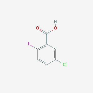 molecular formula C7H4ClIO2 B077137 5-Chloro-2-iodobenzoic acid CAS No. 13421-00-6