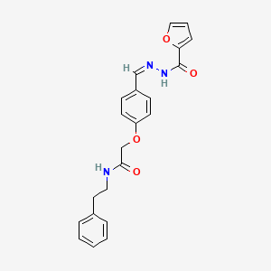 N-cyclopentyl-N'-(3,5-dichlorophenyl)ethanediamide