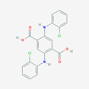 B077149 2,5-Bis(2-chloroanilino)terephthalic acid CAS No. 10291-27-7