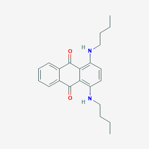 B077152 1,4-Bis(butylamino)anthracene-9,10-dione CAS No. 12769-17-4