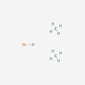 molecular formula C2H9Br B077157 硼化铬（Cr2B） CAS No. 12006-80-3
