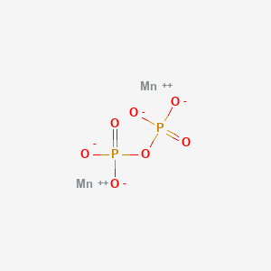 molecular formula Mn2O7P2 B077166 焦磷酸二锰 CAS No. 13446-44-1