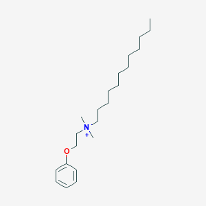 molecular formula C22H40NO+ B077167 Domiphen CAS No. 13900-14-6