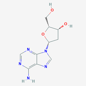 B077170 (2R,3R,5R)-5-(6-aminopurin-9-yl)-2-(hydroxymethyl)oxolan-3-ol CAS No. 13276-53-4
