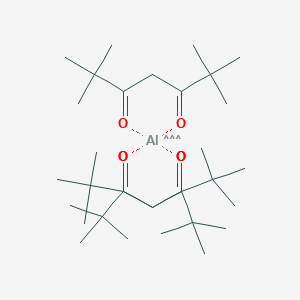 B077173 Aluminum,2,6,6-tetramethyl-3,5-heptanedionato)- CAS No. 14319-08-5