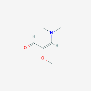 molecular formula C6H11NO2 B077174 (E)-3-(二甲氨基)-2-甲氧基丙烯醛 CAS No. 13616-34-7