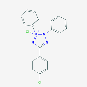 molecular formula C19H14Cl2N4 B077183 5-(4-氯苯基)-2,3-二苯基-2h-四唑-3-氯化物 CAS No. 10557-51-4