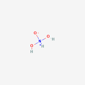 molecular formula HNO3 B077193 偶氮酸 CAS No. 12507-77-6