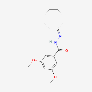 molecular formula C17H24N2O3 B7719494 5-chloro-2-methoxy-N-(2-methylphenyl)benzamide 