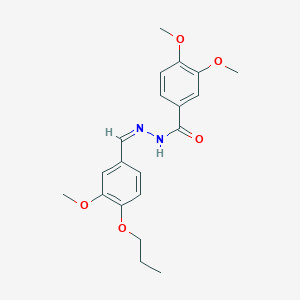 molecular formula C20H24N2O5 B7719564 N-(2,4-dichlorophenyl)-2,2-diphenylacetamide 