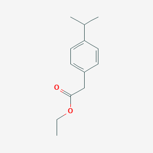 molecular formula C13H18O2 B077200 Ethyl 4-isopropylphenylacetate CAS No. 14062-21-6