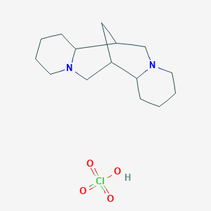 molecular formula C15H27ClN2O4 B077203 Sparteine monoperchlorate CAS No. 14427-91-9
