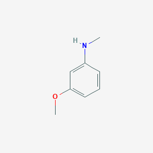 molecular formula C8H11NO B077206 3-Methoxy-N-methylaniline CAS No. 14318-66-2