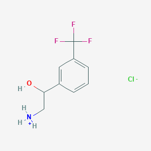 alpha-Aminomethyl-m-trifluoromethylbenzyl alcohol hydrochloride