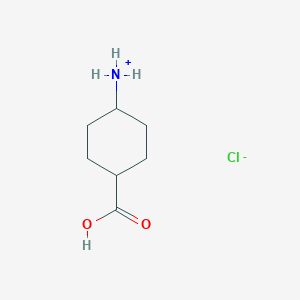 molecular formula C7H14ClNO2 B7721149 (4-Carboxycyclohexyl)azanium;chloride 