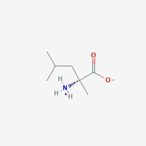 molecular formula C7H15NO2 B7721179 (2R)-2-azaniumyl-2,4-dimethylpentanoate 