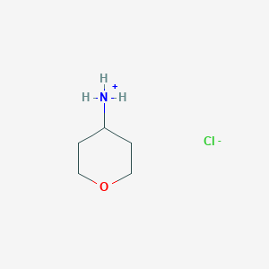 molecular formula C5H12ClNO B7721183 Oxan-4-ylazanium;chloride 