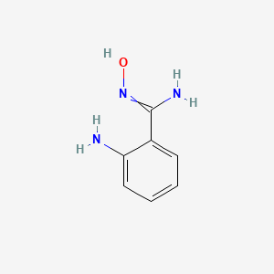 molecular formula C7H9N3O B7721200 2-amino-N'-hydroxybenzenecarboximidamide 
