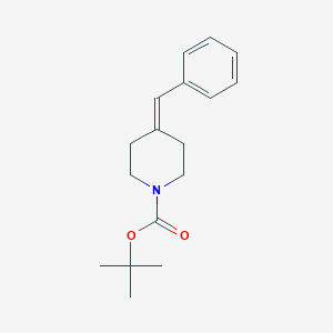 molecular formula C17H23NO2 B7721229 Tert-butyl 4-benzylidenepiperidine-1-carboxylate CAS No. 1001413-65-5