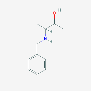 molecular formula C11H17NO B7721250 3-(Benzylamino)butan-2-ol 