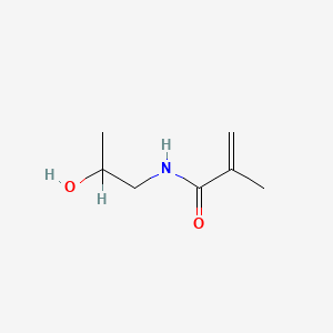 molecular formula C7H13NO2 B7721396 N-(2-Hydroxypropyl)methacrylamide CAS No. 40704-75-4