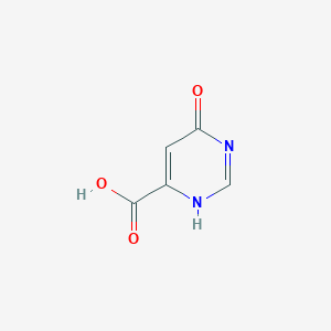 molecular formula C5H4N2O3 B7721587 4-oxo-1H-pyrimidine-6-carboxylic acid 