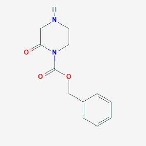 molecular formula C12H14N2O3 B7721681 Benzyl 2-oxopiperazine-1-carboxylate CAS No. 889958-20-7