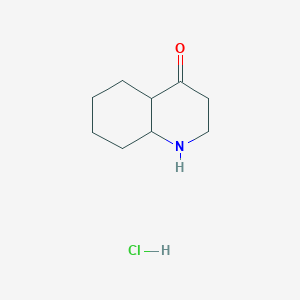 molecular formula C9H16ClNO B7721695 Octahydroquinolin-4(1H)-one hydrochloride 