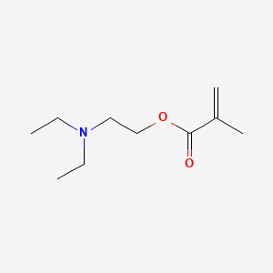 molecular formula C10H19NO2 B7721749 2-(Diethylamino)ethyl methacrylate CAS No. 25119-82-8