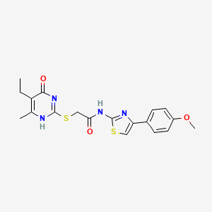 molecular formula C19H20N4O3S2 B7721796 CID 3193184 