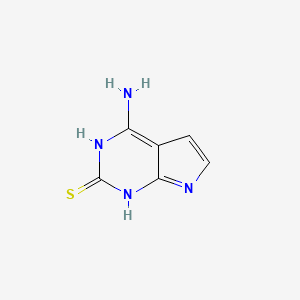 molecular formula C6H6N4S B7722193 CID 11240689 