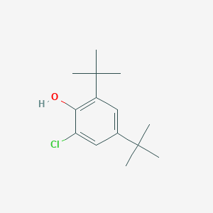 molecular formula C14H21ClO B7722208 2,4-Ditert-butyl-6-chlorophenol 