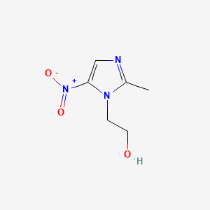 molecular formula C6H9N3O3 B7722435 甲硝唑 CAS No. 56010-45-8