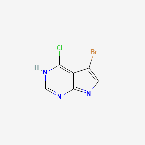 molecular formula C6H3BrClN3 B7722486 CID 266352 