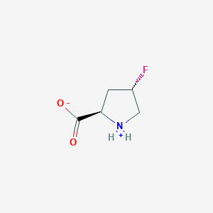 (2R,4S)-4-fluoropyrrolidin-1-ium-2-carboxylate